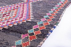 Marokkanischer Berber Teppich Boucherouite 335 x 130 cm