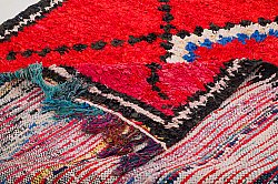 Marokkanischer Berber Teppich Boucherouite 305 x 145 cm