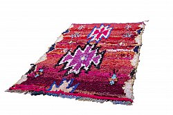Marokkanische Berber Teppich Boucherouite 230 x 140 cm