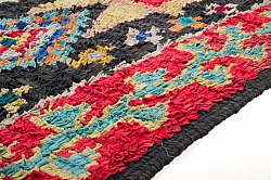 Marokkanischer Berber Teppich Boucherouite 225 x 135 cm