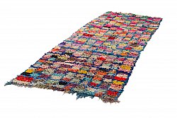 Marokkanischer Berber Teppich Boucherouite 280 x 110 cm