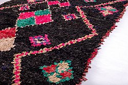Marokkanische Berber Teppich Boucherouite 405 x 130 cm