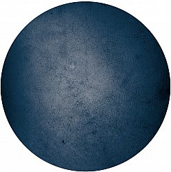 Rund Teppich - Novelia (blau)