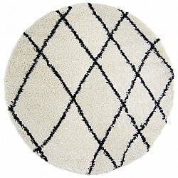 Runde Teppiche - Tavola (schwarz/weiß)