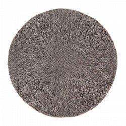 Runde Teppiche - Soft Shine (braun)