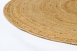 Ovaler Teppich - Ozar (jute)
